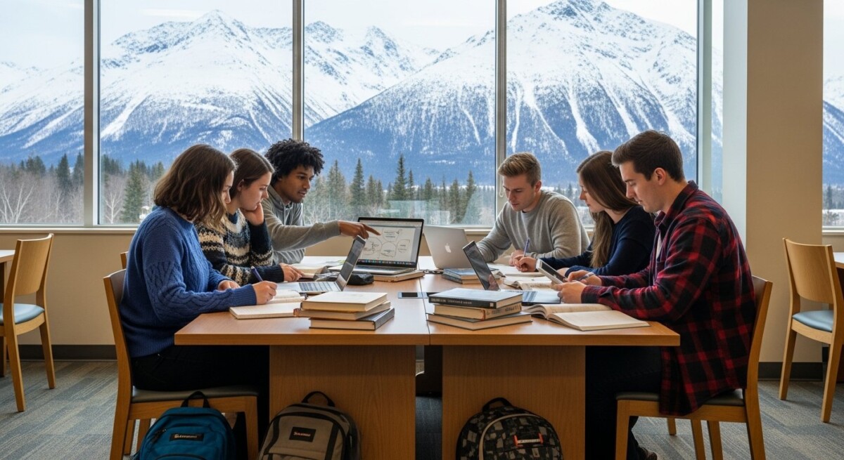 College expenses in Alaska average to