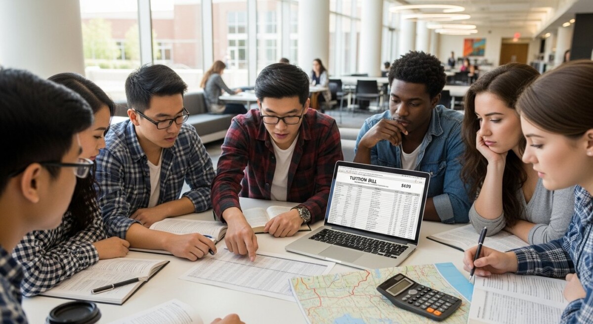 Average yearly expenditure for college in Colorado