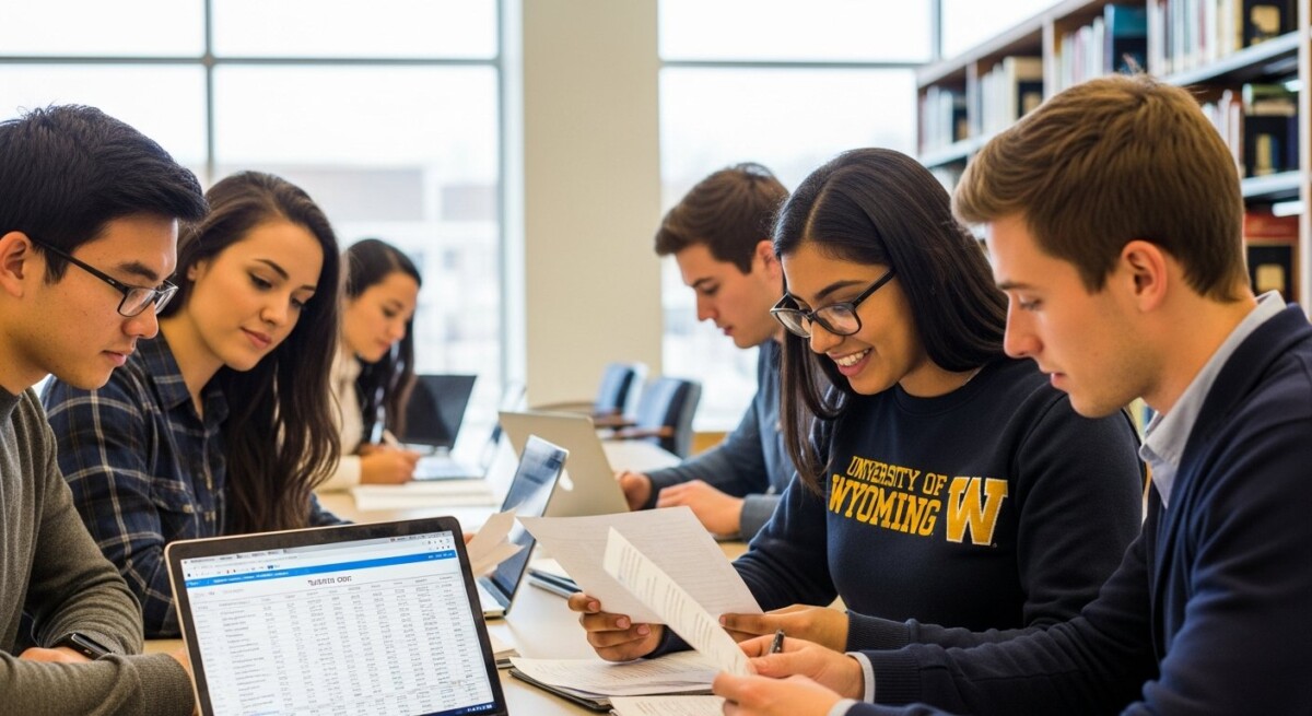Wyoming typical tuition for university attendance